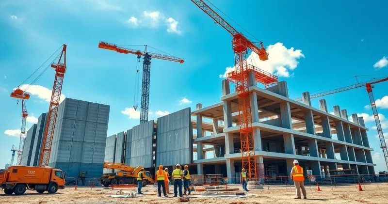 Imagem ilustrativa de Construção pré moldada